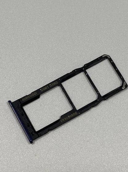 Dual Sim Card Tray For Samsung Galaxy A10 (A105/2019) (Black) (OEM)