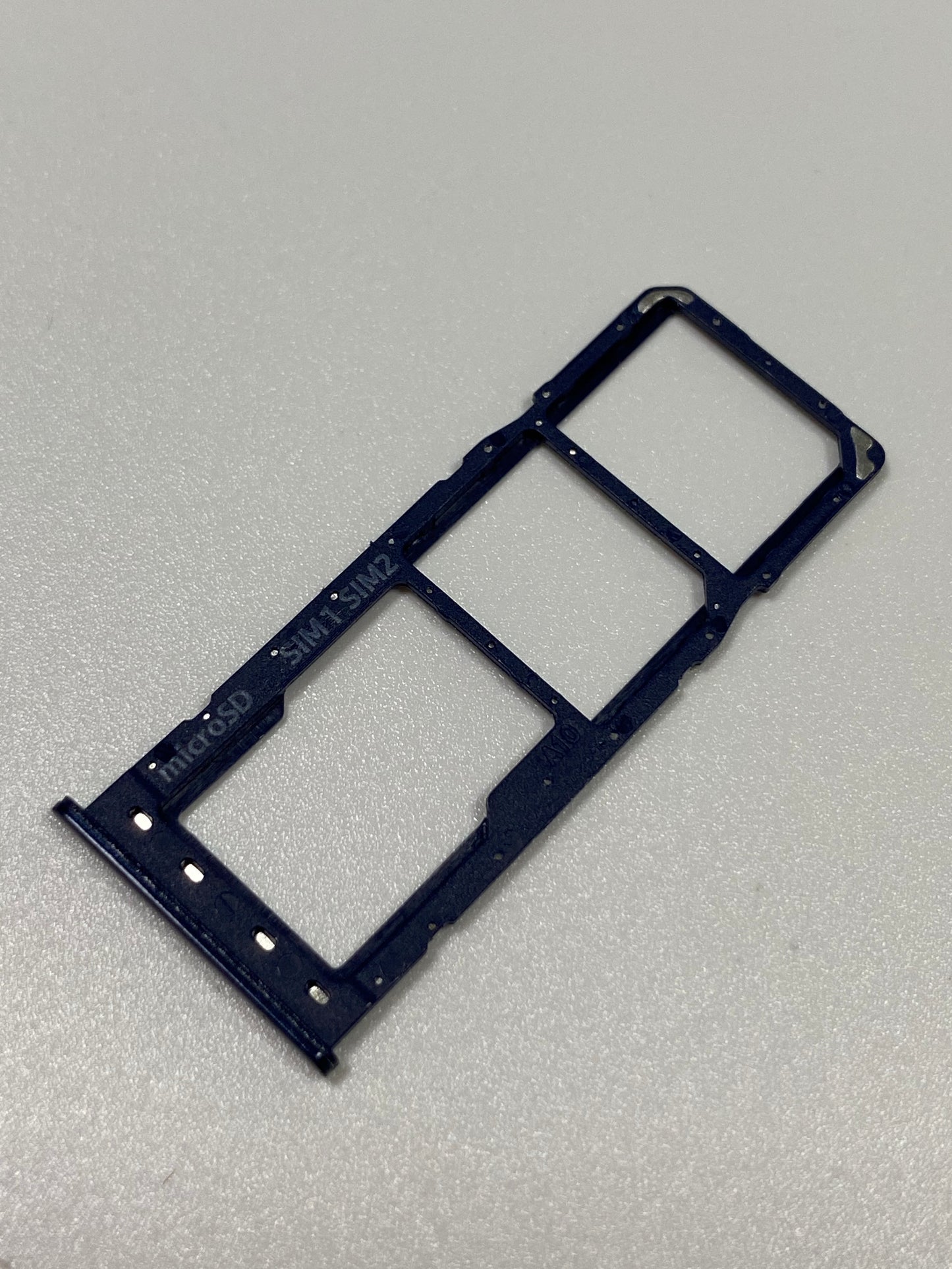 Dual Sim Card Tray For Samsung Galaxy A10 (A105/2019) (Blue) (OEM)