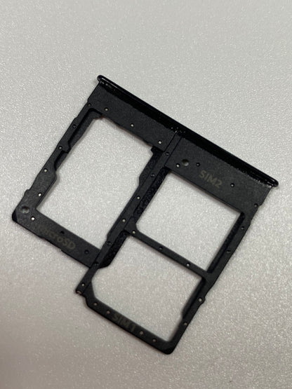 Dual Sim Card Tray For Samsung Galaxy A10e (A102/2019)/A20e (A202/2019) (Black) (OEM) - image 2