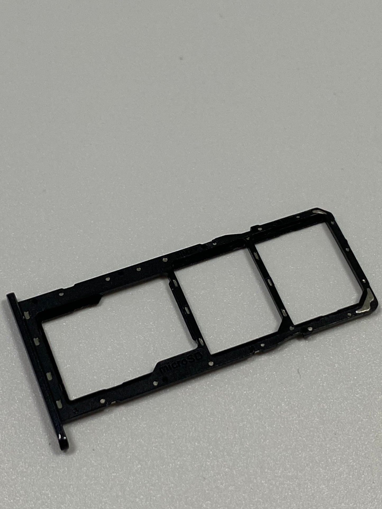 Dual Sim Card Tray For Samsung Galaxy A11 (A115/2020) (Black) (OEM)
