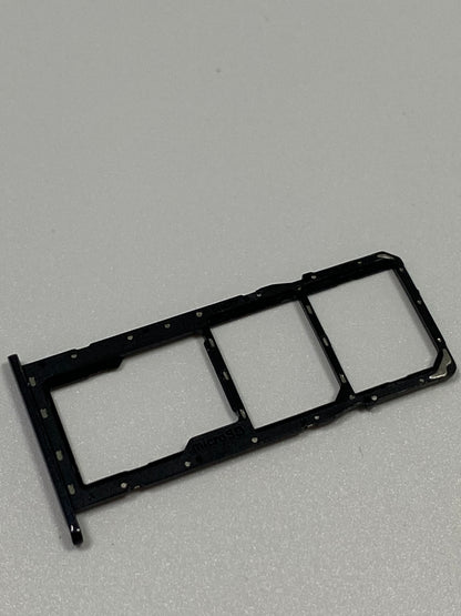 Dual Sim Card Tray For Samsung Galaxy A11 (A115/2020) (Black) (OEM) - image 2