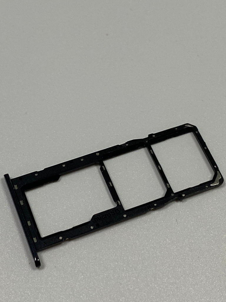 Dual Sim Card Tray For Samsung Galaxy A11 (A115/2020) (Black) (OEM)