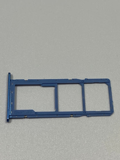 Dual Sim Card Tray For Samsung Galaxy A11 (A115/2020) (Blue) (OEM) - image 2