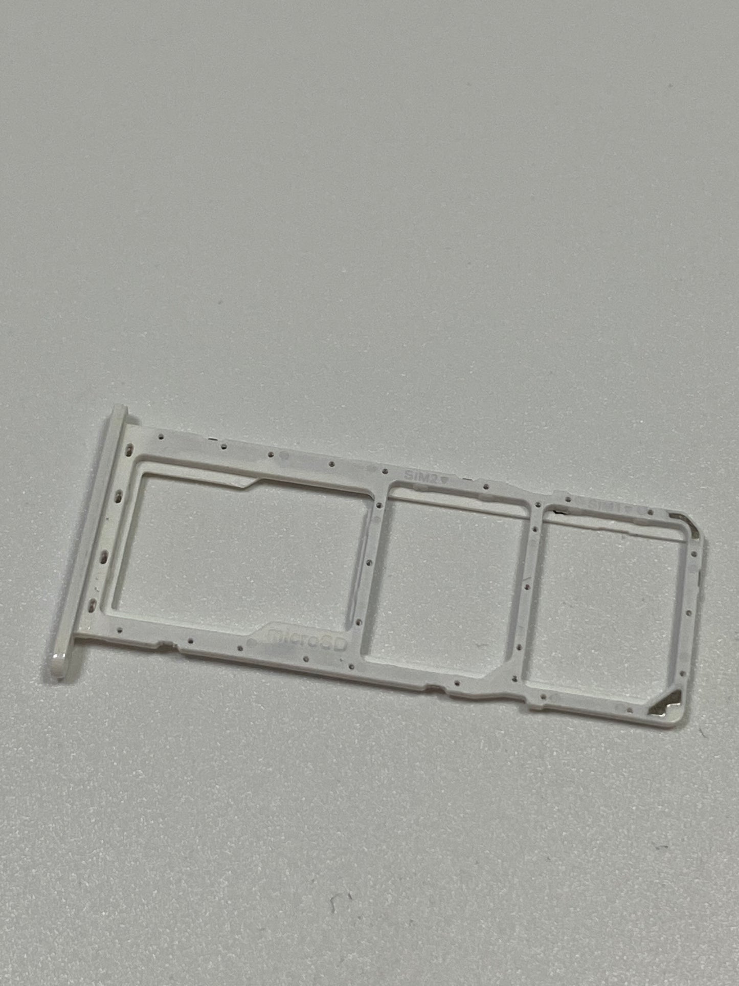 Dual Sim Card Tray For Samsung Galaxy A11 (A115/2020) (White) (OEM)