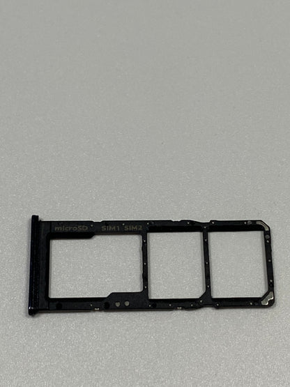 Dual Sim Card Tray For Samsung Galaxy A70 (A705/2019) (Black) (OEM)