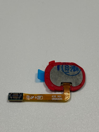 Fingerprint Reader With Flex Cable For Samsung Galaxy A20 (A205/2019) (Red) - image 2