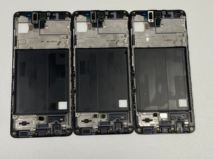 LCD-Frame For Samsung Galaxy A51 (A515/2019) (Prism Crush Black) (OEM) - image 2