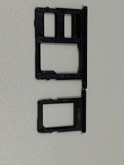 Sim Card Tray For Samsung Galaxy A6 (A600/2018)/A6 Plus (A605/2018) (Black) (OEM)