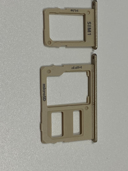 Sim Card Tray For Samsung Galaxy A6 (A600/2018)/A6 Plus (A605/2018) (Gold) (OEM)