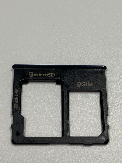 Single Sim Card Tray For Samsung Galaxy A10e (A102/2019) (Black) (OEM) - image 2