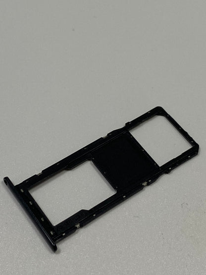 Single Sim Card Tray For Samsung Galaxy A11 (A115/2020) (Black) (OEM) - image 2