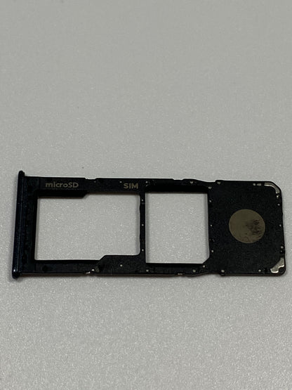 Single Sim Tray For Samsung Galaxy A20 (A205/2019)/A30 (A305/2019)/A50 (A505/2019) (Black) (OEM) - image 2