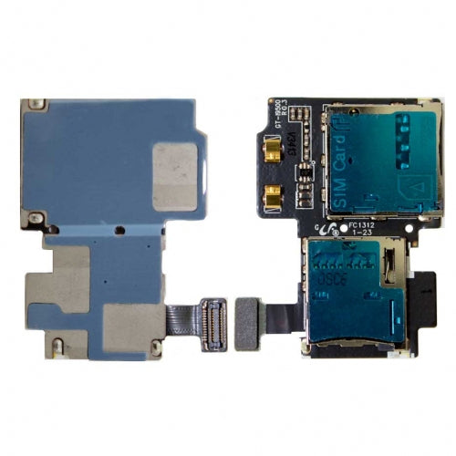 Sim Card Memory SD Card Flex Cable for Samsung Galaxy S4 REV 0.3