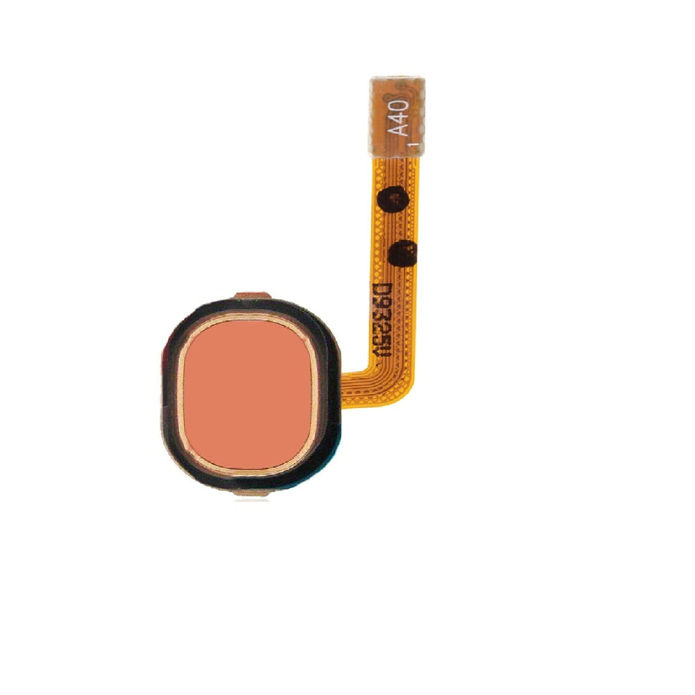 Fingerprint Reader With Flex Cable For Samsung Galaxy A20 (A205/2019) (Coral Orange)