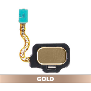 Fingerprint Reader With Flex Cable for Samsung Galaxy S8 / S8 Plus - Gold (OEM)