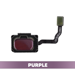 Fingerprint Reader with Flex Cable for Samsung Galaxy S9 G960/ S9 Plus G965 - Purple (OEM)