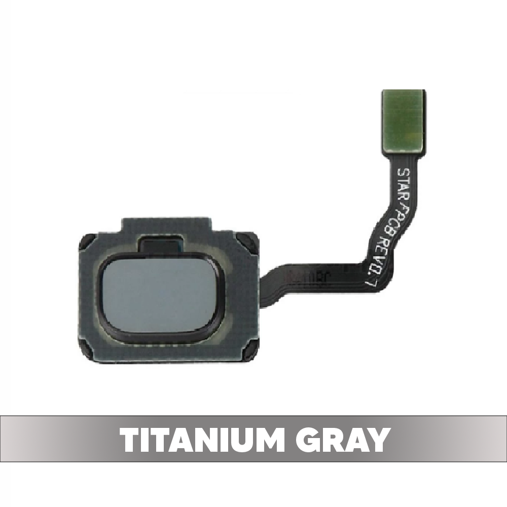 Fingerprint Reader with Flex Cable for Samsung Galaxy S9 G960/ S9 Plus G965 - Titanium Gray (OEM)