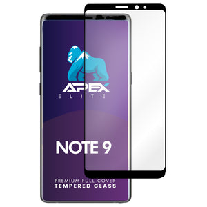 Full Curved Tempered Glass Screen Protector for Samsung Galaxy Note 9 N960 - Black