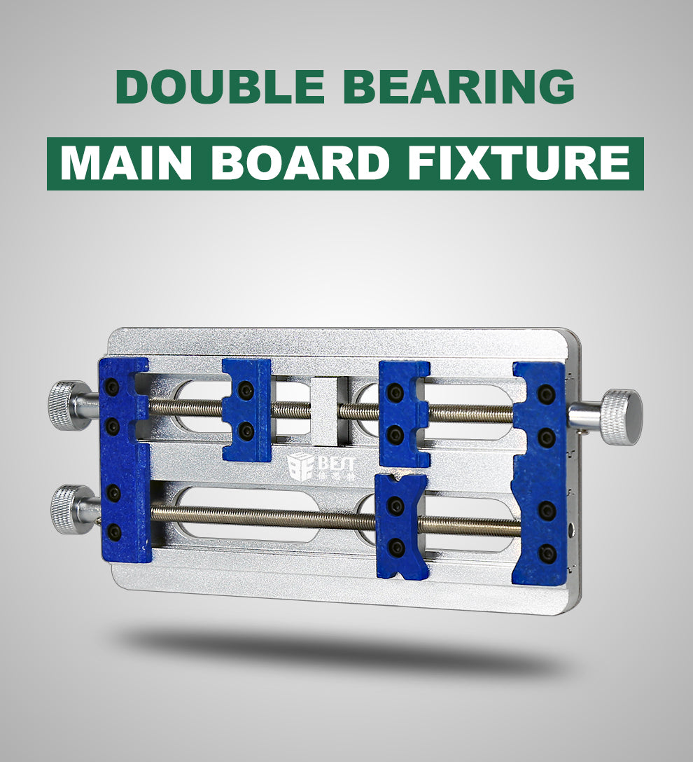 Heavy Duty Double Bearing Heat Resistant Motherboard Soldering Fixture Clamp Repair Tool
