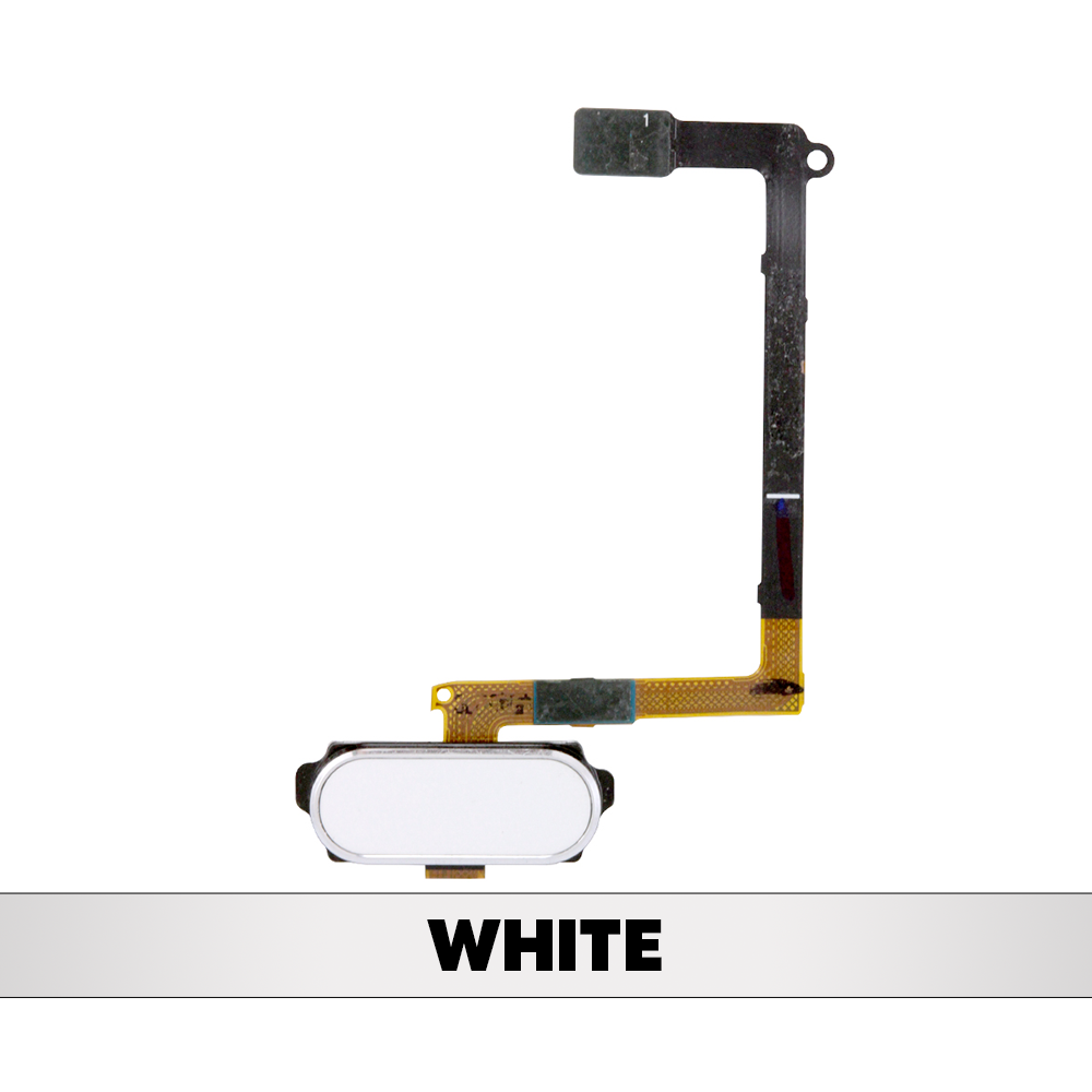 Home Button Flex Cable for Samsung Galaxy S6 - White