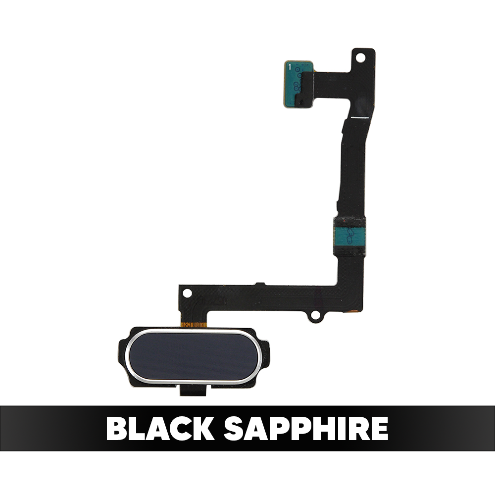 Home Button Flex Cable for Samsung Galaxy S6 Edge Plus - Black Sapphire
