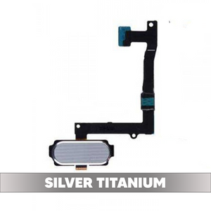Home Button Flex Cable for Samsung Galaxy S6 Edge Plus - Silver Titanium