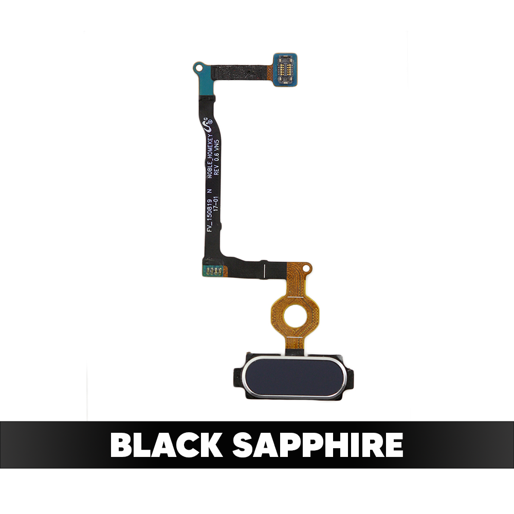Home Button for Samsung Galaxy Note 5 - Black Sapphire - (OEM PULL)