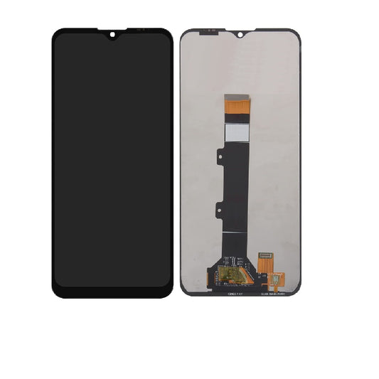 LCD and touch Screen Digitizer Without Frame for Motorola Moto G30 (XT2129) - Black (OEM Refurbished)