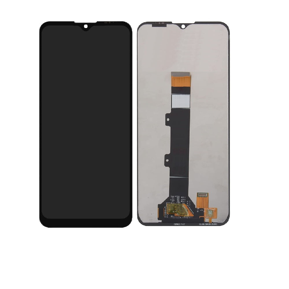 LCD and touch Screen Digitizer Without Frame for Motorola Moto G30 (XT2129) - Black (OEM Refurbished)
