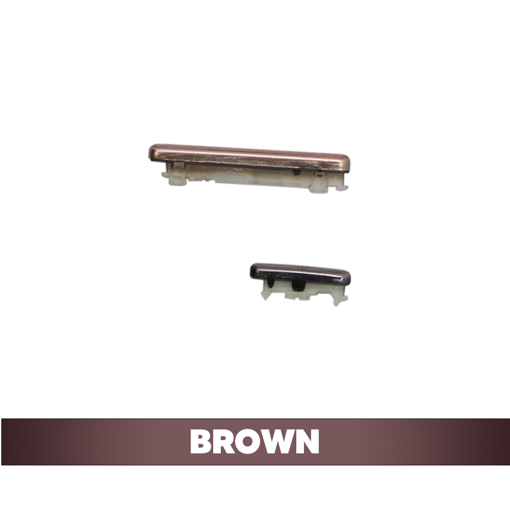 Power Volume Buttons for Samsung Galaxy S3 - Brown