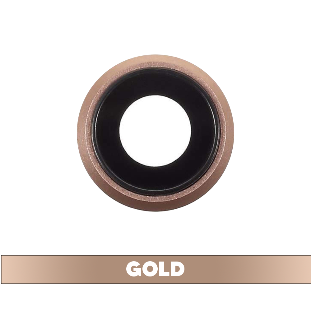 Rear Camera Glass Lens for iPhone 8 / iPhone SE (2020)- Gold
