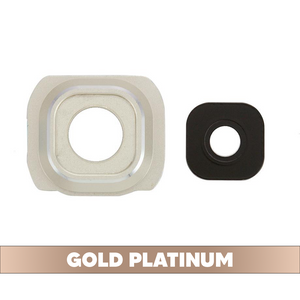 Rear Camera Lens for Samsung Galaxy S6 - Gold Platinum