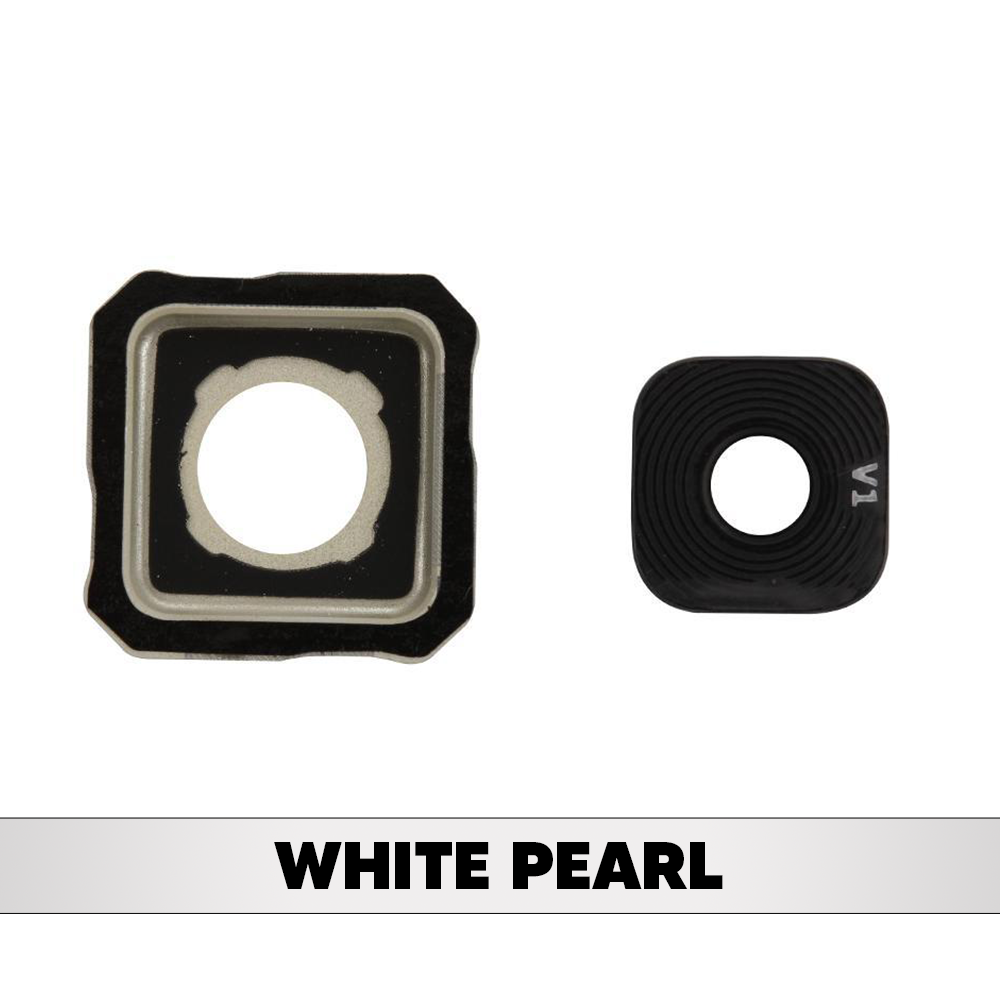 Rear Camera Lens for Samsung Galaxy S6 Edge Plus - White Pearl