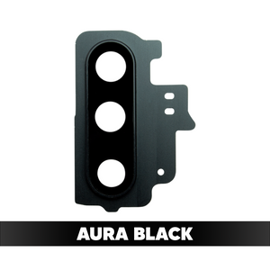 Rear Camera Lens with Bezel Ring for Samsung Galaxy Note 10 - (Aura Black)