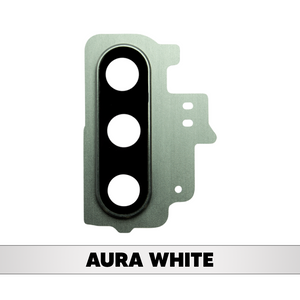 Rear Camera Lens with Bezel Ring for Samsung Galaxy Note 10 - (Aura White)
