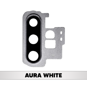 Rear Camera Lens with Bezel Ring for Samsung Galaxy Note 10 Plus / 5G (Aura White)