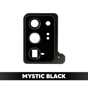 Rear Camera Lens with Bezel Ring for Samsung Galaxy Note 20 Ultra 5G (Mystic Black)