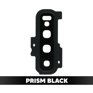 Rear Camera Lens with Bezel Ring for Samsung Galaxy S10 Plus (Prism Black)