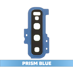 Rear Camera Lens with Bezel Ring for Samsung Galaxy S10 (Prism Blue)