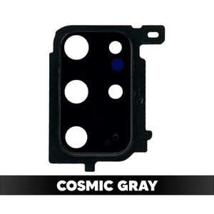 Rear Camera Lens with Bezel Ring for Samsung Galaxy S20 Plus 5G (Cosmic Gray)