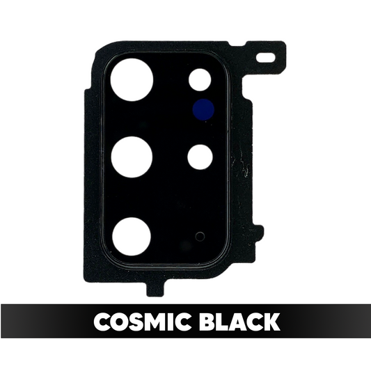 Rear Camera Lens with Bezel Ring for Samsung Galaxy S20 Plus (Cosmic Black)