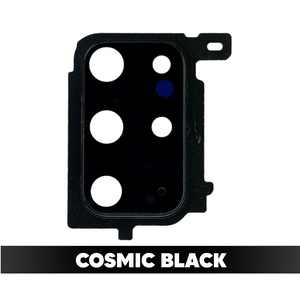 Rear Camera Lens with Bezel Ring for Samsung Galaxy S20 Plus (Cosmic Black)