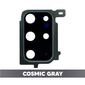 Rear Camera Lens with Bezel Ring for Samsung Galaxy S20 Plus (Cosmic Gray)
