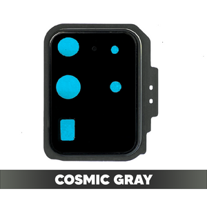 Rear Camera Lens with Bezel Ring for Samsung Galaxy S20 Ultra 5G (Cosmic Gray)