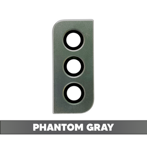 Rear Camera Lens with Bezel Ring for Samsung Galaxy S21 5G (Phantom Gray)