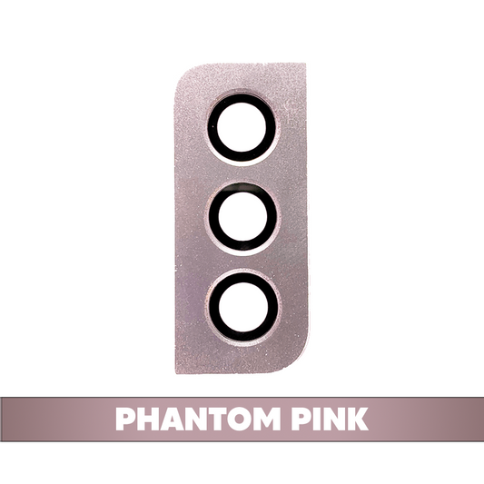 Rear Camera Lens with Bezel Ring for Samsung Galaxy S21 5G (Phantom Pink)