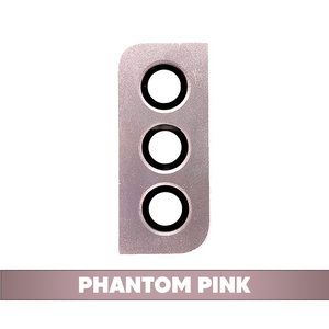 Rear Camera Lens with Bezel Ring for Samsung Galaxy S21 5G (Phantom Pink)