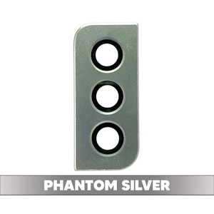 Rear Camera Lens with Bezel Ring for Samsung Galaxy S21 Plus 5G (Phantom Silver)