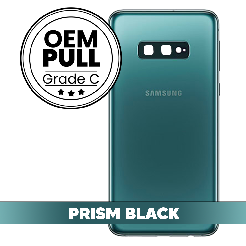 Rear Housing Back Cover with Camera Lens for Samsung Galaxy S10E - Prism Green (Oem Pull Grade C)