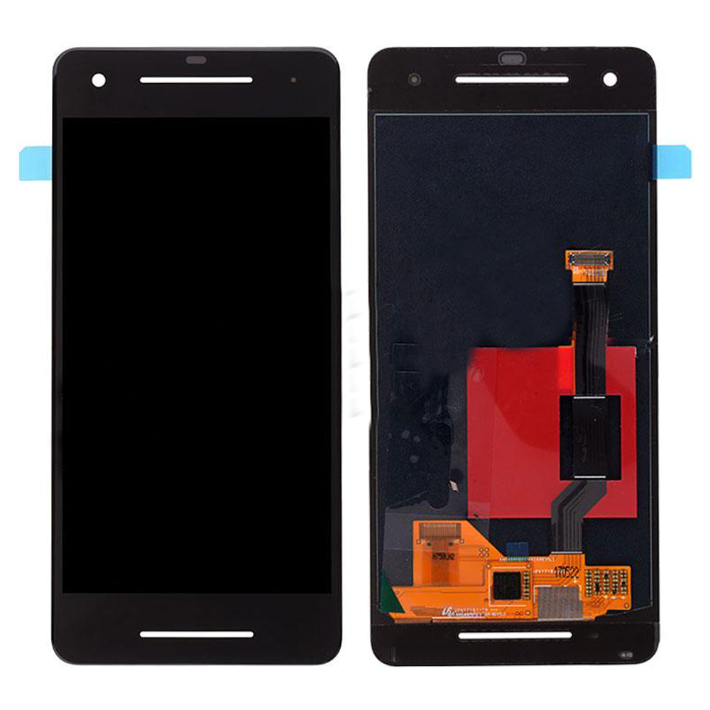LCD and Touch Screen Digitizer for Google Pixel 2 - Black (No Logo) (OEM)